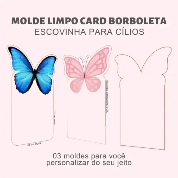 03 MOLDES LIMPO CARD DE BORBOLETA